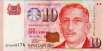 Singaporean $10 ND(1999): Front