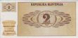 2 Talleri Sloveni Vzorec (1990): Fronte