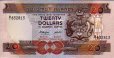 $20 delle Isole Salomone ND(1986): Fronte