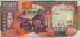 1.000 Scellini Somali (1996): Fronte