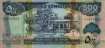 500 Scellini del Somaliland (2002): Fronte