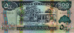 500 Scellini del Somaliland (2006): Fronte