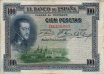 100 Pesetas Spagnole (1-7-1925/ND[1936]): Fronte
