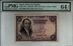 25 Pesetas Spagnole (19-2-1946/ND[1948]): Fronte