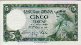 5 Pesetas Spagnole (22-7-1954): Fronte