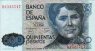 500 Pesetas Spagnole (23-10-1979): Fronte