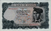 500 Pesetas Spagnole (23-7-1971/ND[1973]): Fronte
