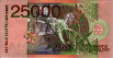 25.000 Fiorini del Suriname (1-1-2000): Retro