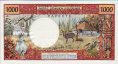 1.000 Franchi d'Oltremare di Tahiti ND(1985): Retro