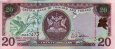 $20 di Trinidad e Tobago (2002): Fronte