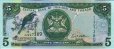 $5 di Trinidad e Tobago (2006): Fronte