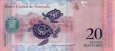 20 Bolivares Venezuelani (20-3-2007): Retro
