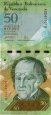 50 Bolivares Venezuelani (20-3-2007): Fronte