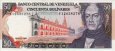 50 Bolivares Venezuelani (31-5-1990): Fronte