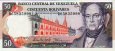 50 Bolivares Venezuelani (5-6-1995): Fronte