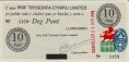 Welsh Chief Treasury of Wales Limited's £10 (21-3-1969): Front