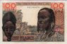 100 Franchi Beninesi degli Stati dell'Africa Occidentale (2-3-1965): Fronte