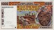 1.000 Franchi Maliani degli Stati dell'Africa Occidentale (2001): Fronte