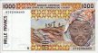 1.000 Franchi Senegalesi degli Stati dell'Africa Occidentale (1997): Fronte