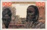 100 Franchi Togolesi degli Stati dell'Africa Occidentale (2-3-1965): Fronte