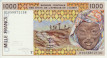 1.000 Franchi Togolesi degli Stati dell'Africa Occidentale (2001): Fronte