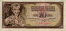 10 Dinari Jugoslavi (1-5-1968): Fronte