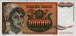 100.000 Dinari Jugoslavi (1993): Fronte