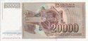 20.000 Dinari Yugoslavi (1-5-1987): Retro