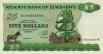 $5 dello Zimbabwe (1994): Fronte