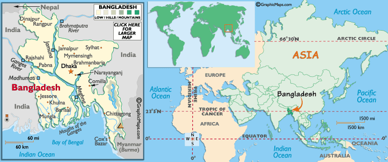 Bangladeshi Map