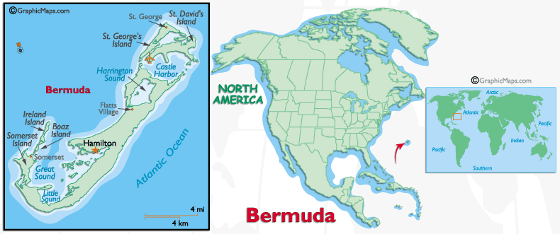 Bermuda's Map