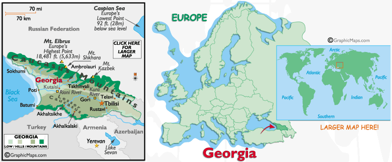 Georgia's Map
