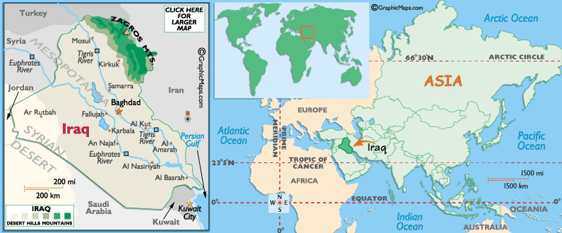Iraq's Map