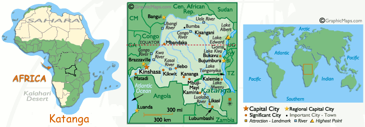Katanga's Map