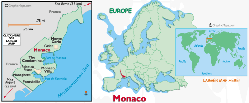 Mappa di Monaco