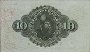 Swedish 10 Kronor (1914): Reverse