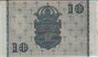 Swedish 10 Kronor (1947): Reverse