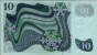 Swedish 10 Kronor (1972): Reverse