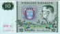 Swedish 10 Kronor (1979): Front