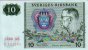 Swedish 10 Kronor (1980): Front