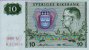 Swedish 10 Kronor (1985): Front
