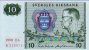 Swedish 10 Kronor (1988): Front