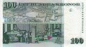 Swedish 100 Kronor (2005): Reverse