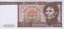 Swedish 1,000 Kronor (1988): Front
