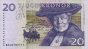 Swedish 20 Kronor (1998): Front