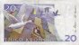 Swedish 20 Kronor (1999): Reverse