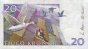 Swedish 20 Kronor (2002): Reverse