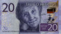 Swedish 20 Kronor ND(2014): Front