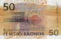 Swedish 50 Kronor (1996): Reverse