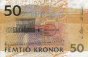 Swedish 50 Kronor (2002): Reverse